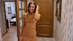 O fute violent in gura si vagin si e stropita cu sperma pe sani